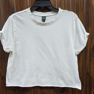 Wild Fable White Short Sleeve Tee